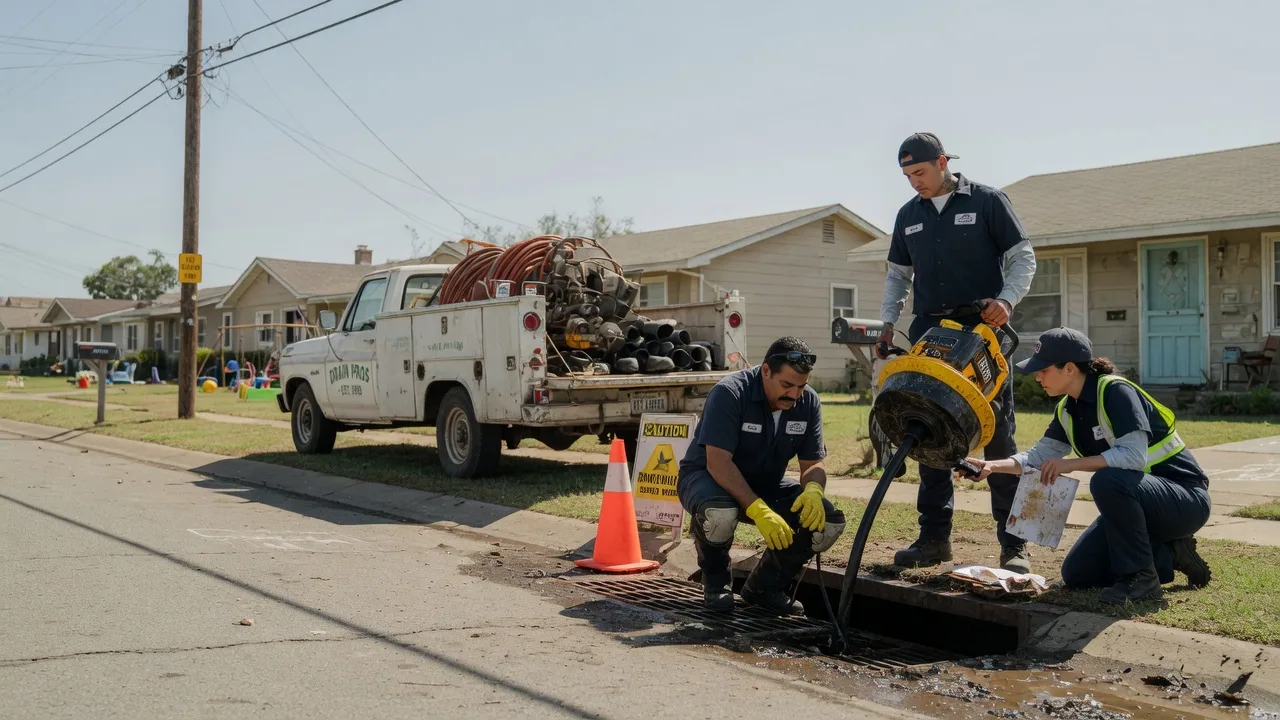 Drain Cleaning in Snyder, TX near me
